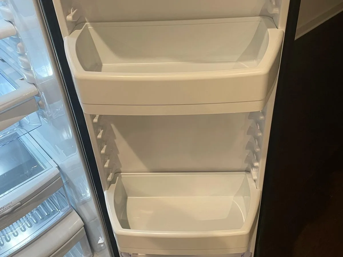 After cleaning: Refrigerator