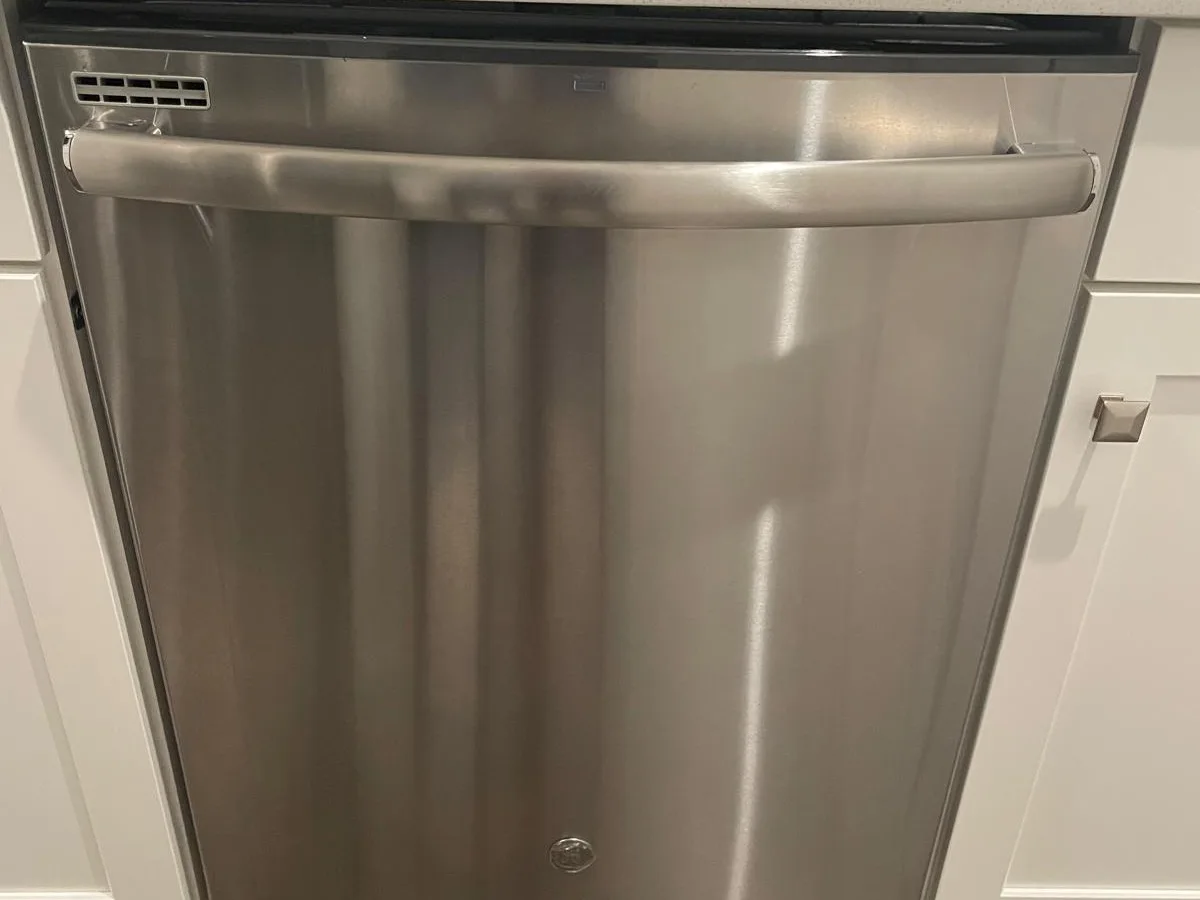 After cleaning: Dishwasher